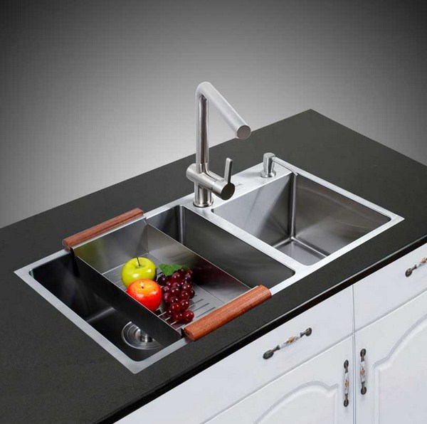 Chậu rửa bát inox 2 chậu