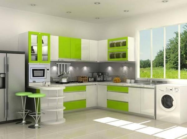 tủ bếp MDF lõi xanh